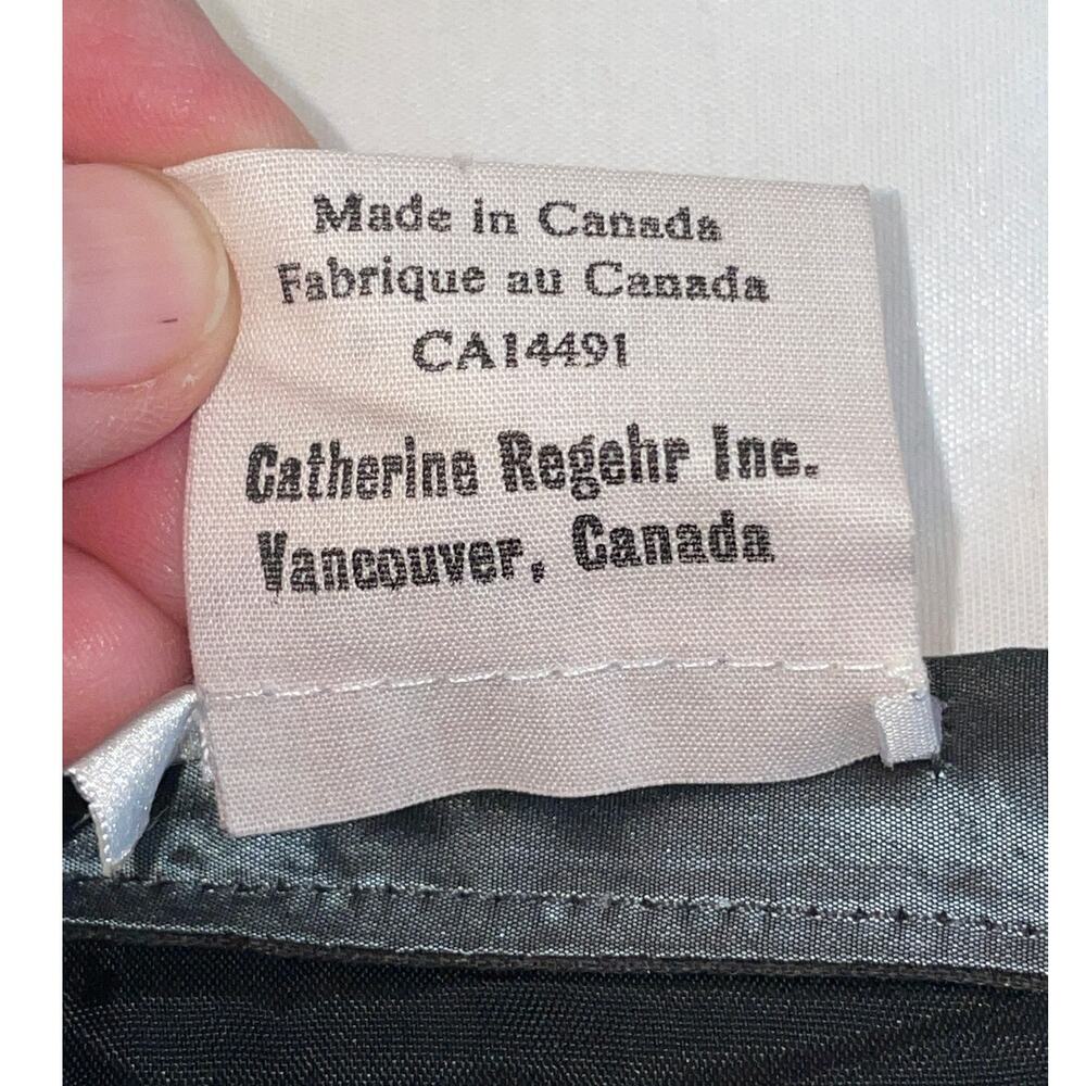 Catherine Regehr Vancouver Silk Skirt with Train - Size M - 100% Silk - Picture 6 of 11